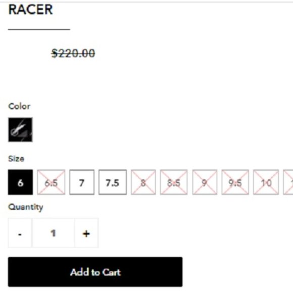 $89 *NEW* JEFFREY CAMPBELL Racer - Picture 2 of 5